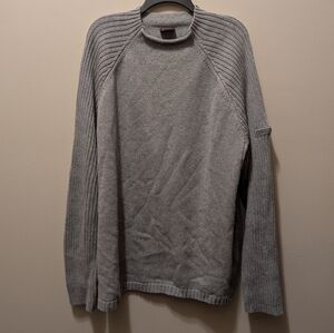 Vintage Ralph Lauren Gray Crewneck Sweater for Men